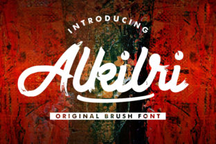 Alkilri: A Bold Handwritten Font for Makers