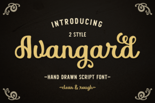 Avangard: A Vintage Font for Editorial Design
