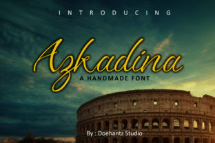 Azkadina: A Designer’s Review of Script Amp’s Elegant Script