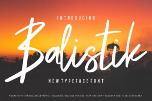 Balistik: The Script Font That Elevates Campaign Visuals