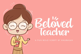 Beloved Teacher: A Handwritten Font for Warm Branding