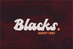 Blacks Font: Bold Editorial Headlines