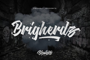 Brigherdz: A Bold Handwritten Font for Editorial Design