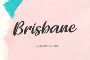 Brisbane Font: A Designer’s Take on Handwritten Charm