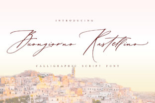 Buongiorno Rastellino: A Script Font for Marketers