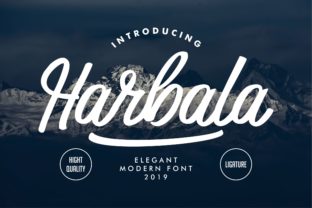 Harbala: The Handwritten Font That Elevates Brands