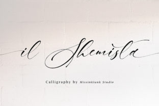 Il Shemista: A Bold Script Font for High-Impact Campaigns