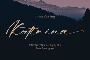 Kattrina: A Modern Handwritten Font for Brands