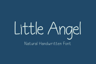 Little Angel: A Handwritten Font for Editorial Design