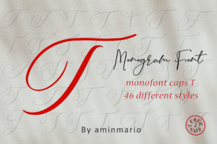 Monogram T Monofont Caps T Font Review