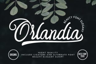 Orlandia: A Handwritten Font for Editorial Design
