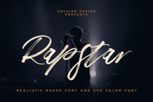 Rapstar Font: Bold Script for Web Design