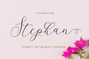 Stephan Typeface: Elevating Web Design with Modern Script