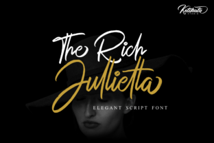 The Rich Jullietta Font for Makers